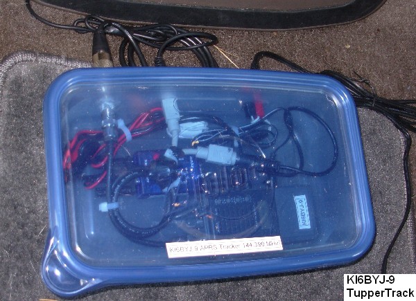 the tracker enclosure closed